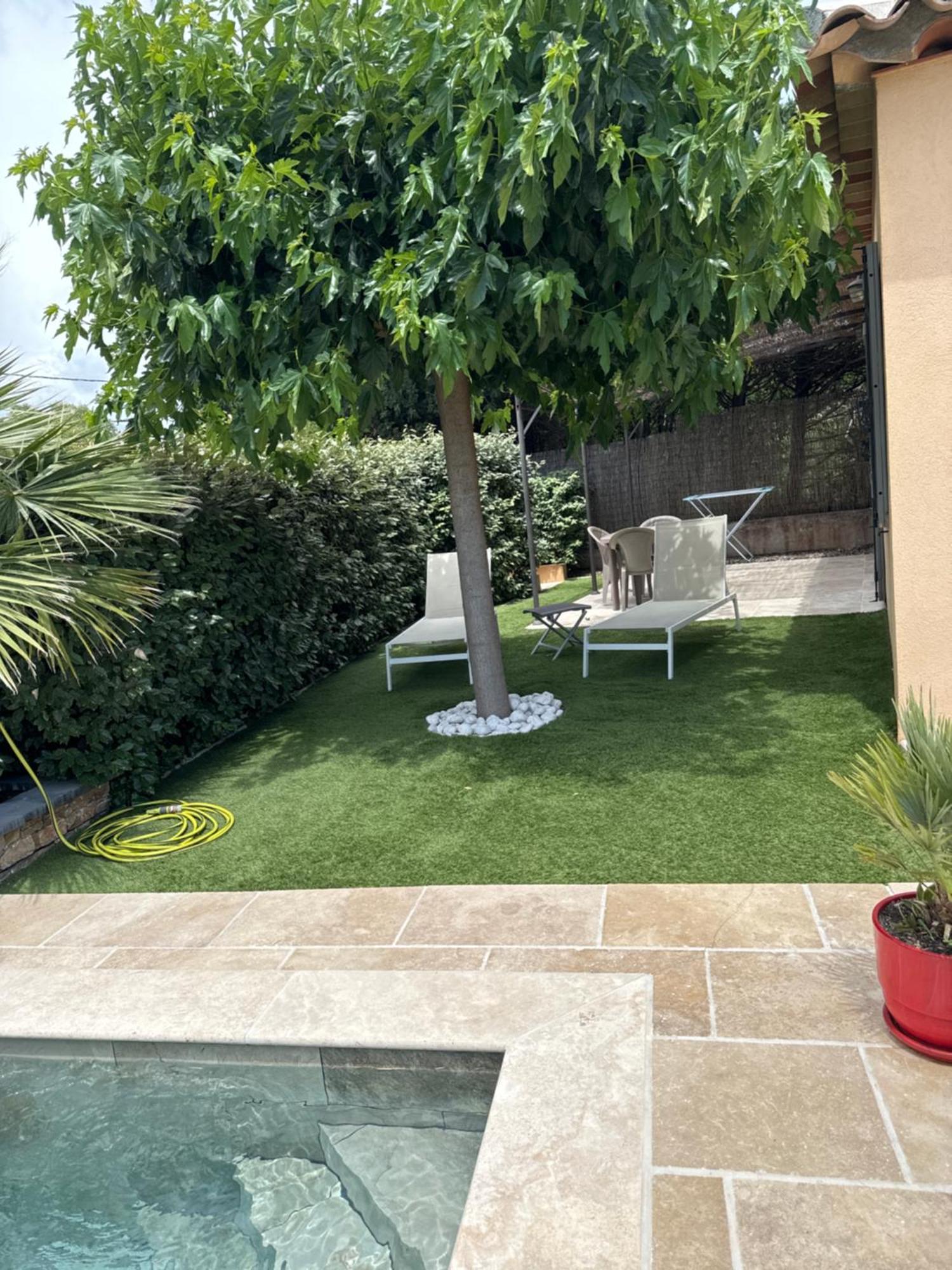 פוז'ה-סור ארז'ן Villa, Maison Independante, Avec Piscine Privative מראה חיצוני תמונה